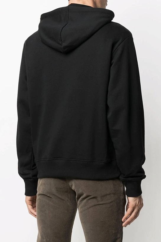 Худи чёрного цвета Kenzo Tiger logo-embroidered