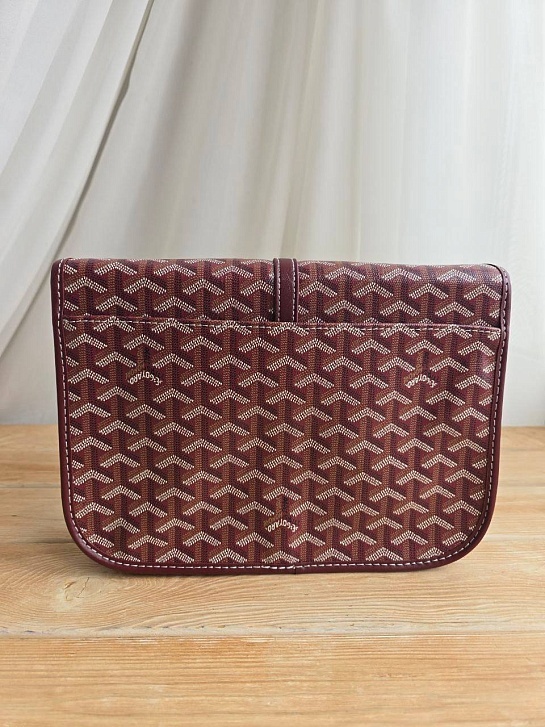 Кожаная сумка Goyard Belvedere MM 27x21 см