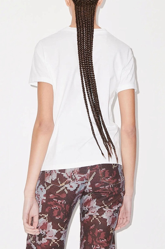 Женская белая футболка Kenzo Boke Flower