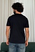 Чёрная футболка Versace Coupe Blason embroidered