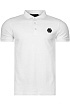 Классическое мужское поло Philipp Plein - White