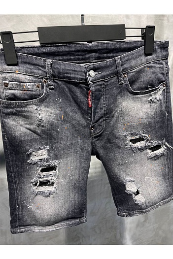 Мужские джинсовые шорты Dsquared2 Denim - Grey   