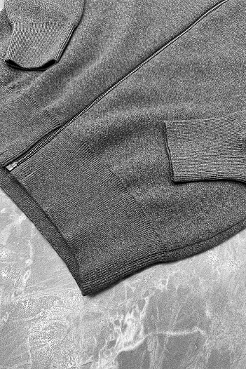 Мужская тёмно-серая кофта Polo Ralph Lauren pony-embroidered   