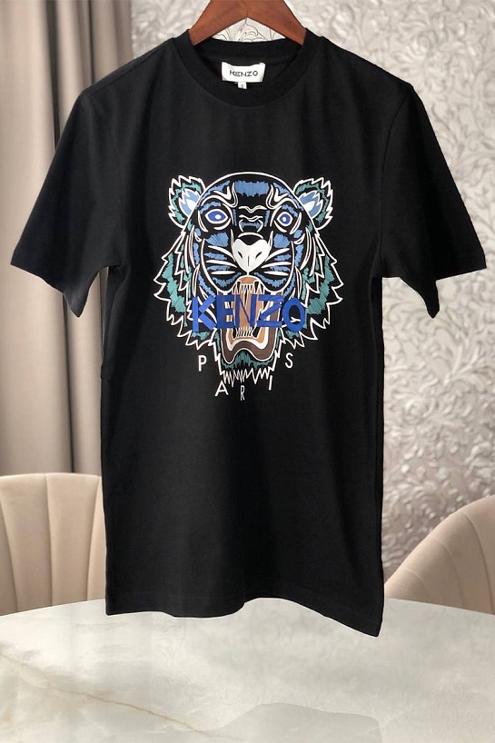 Мужская футболка Kenzo Tiger logo-print