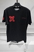 Чёрная оверсайз футболка Off-White x Circoloco glitter-logo