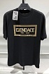 Чёрная футболка Collaboration Fendi x Versace Fendace Logo
