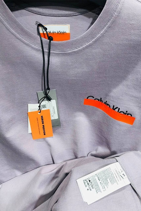 Чёрная футболка Orange 2.0 Heron Preston