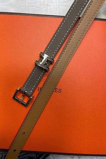 Кожаный ремень Hermes (3 расцветки)   