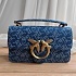 Женская сумка Mini Love Denim 21x12 см