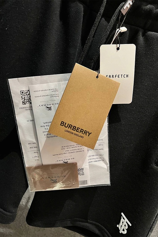 Мужские шорты Burberry TB - Black