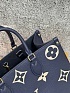 Женская сумка Louis Vuitton Onthego MM Premium 35x27x14 см - Navy