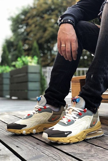 Кроссовки Travis Scott x Nike Air Max M270 React "Cactus Trails"   