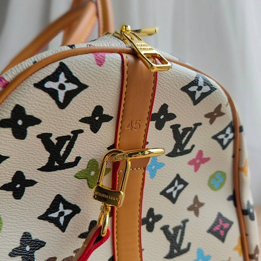 Дорожная сумка Louis Vuitton keep all 50x27 см - White   