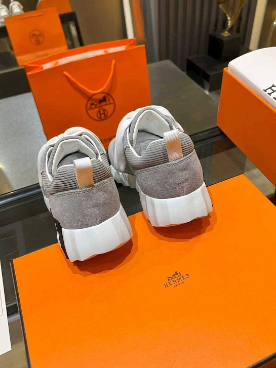 Женские комбинированные кроссовки Hermes Bouncing premium