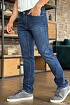Мужские тёмно-синие джинсы Calvin Klein slim fit