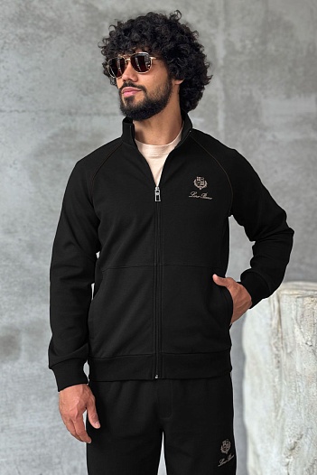 Спортивный костюм чёрного цвета Loro Piana   