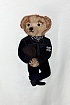 Мужская белая футболка Роlо Ralрh Lаurеn "Bear"