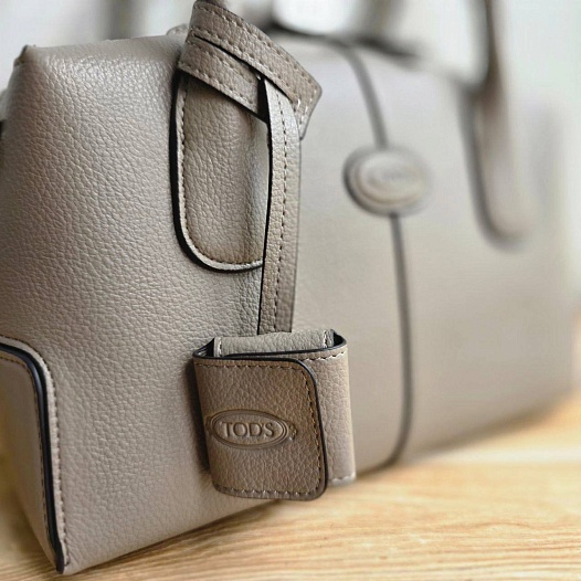 Женская кожаная сумка Tod's DI 27x16 см   