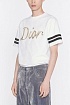 Мужская футболка Dior белого цвета