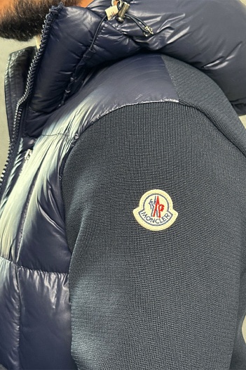 Куртка с вязаными рукавами Moncler   