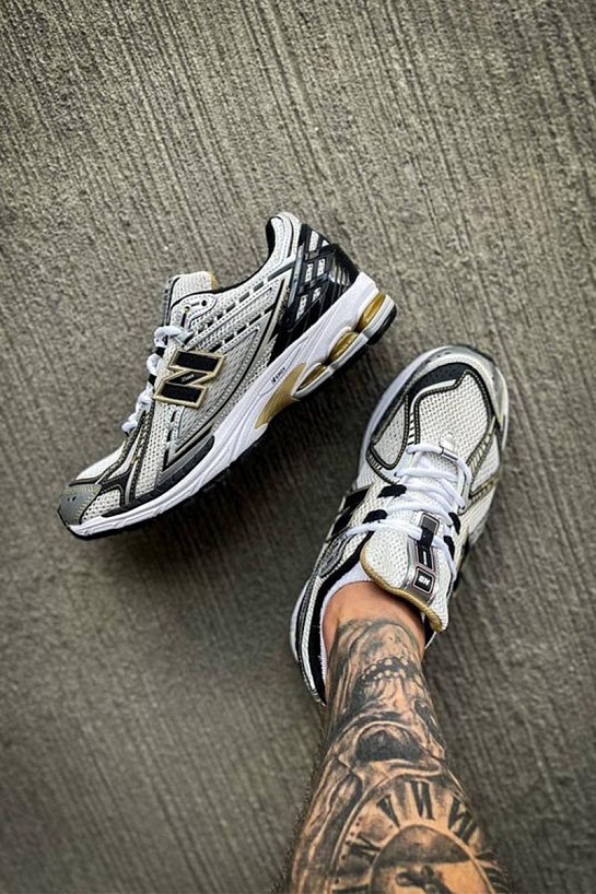 Кроссовки New Balance 1906R - White / Gold
