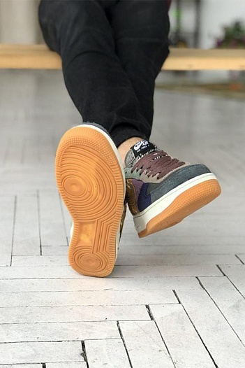Кроссовки Nike Air Force 1 Travis Scott - Cactus Jack   