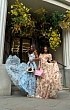 Женское синее платье Zimmermann Floral all-over