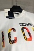 Футболка белого цвета Dsquared2 Icon tropical