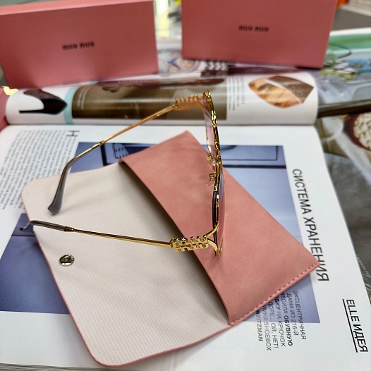 Женские солнцезащитные очки MIU MIU Glimpse   