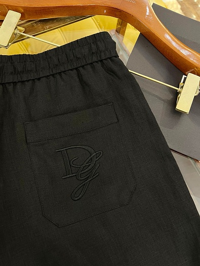 Льняные шорты Dolce & Gabbana Premium   