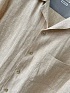 Льняная рубашка Brunello Cucinelli Premium - Beige