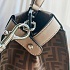 Женская кожаная сумка Fendi 30x26 см