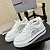 Комбинированные кроссовки Prada logo-plaque - White