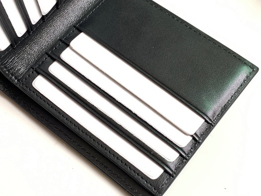 Кожаный кошелёк Burberry Premium 11x10 см   