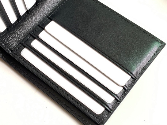 Кожаный кошелёк Burberry Premium 11x10 см