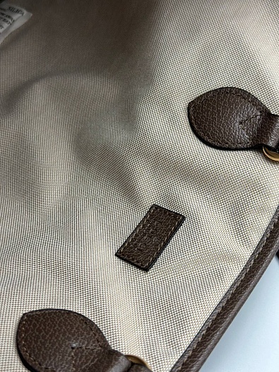 Женская кожаная сумка Gucci Ophidia GG 45x27x38 см   