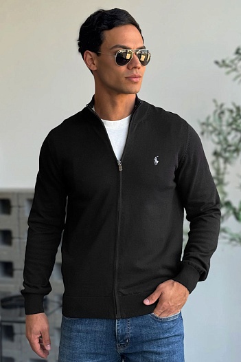 Мужская кофта Polo Ralph Lauren pony-embroidered - Black   