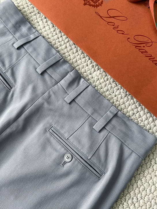 Мужские брюки Loro Piana Premium - Light Blue