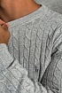 Мужской джемпер Polo Ralph Lauren cable-knit - Light Grey