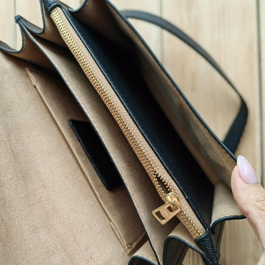 Женская кожаная сумка Coach Klare 19x13 см (2 расцветки)