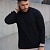 Мужской джемпер Burberry TB logo-embroidered - Black