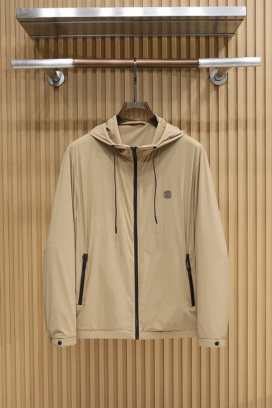 Ветровка бежевого цвета Zegna premium