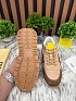 Мужские кроссовки Fendi FF logo - Brown