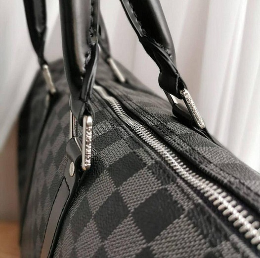 Дорожная сумка Louis Vuitton Keepall Damier Graphite 50x28 см   