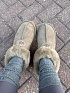 Женские ботинки с мехом UGG Mate Revival - Grey