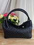 Кожаная сумка Bottega Veneta intrecciato 30x14 см