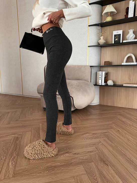 Женские утеплённые леггинсы Loro Piana Premium