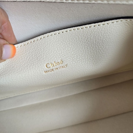 Кожаная сумка Chloe 28x17 см
