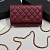 Кожаная сумка Chanel Wallet on Chain premium 19x12x4 см