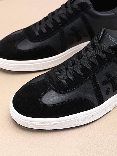 Комбинированные кроссовки Premiata Bonnie - Black   